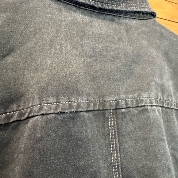 Men's Classic Red Head Ranch Snap Front Western Suede-like Shirt / Medium - Picture 11 of 12